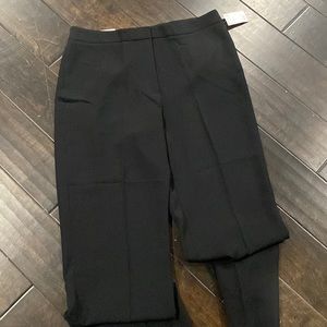 NWT H & M wide high waist black dress pants